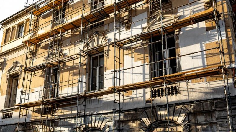 Fassadensanierung: Methoden und Ablauf