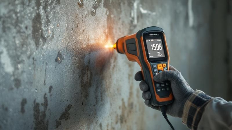 Feuchtemessung am Bau: Methoden und was die Werte bedeuten