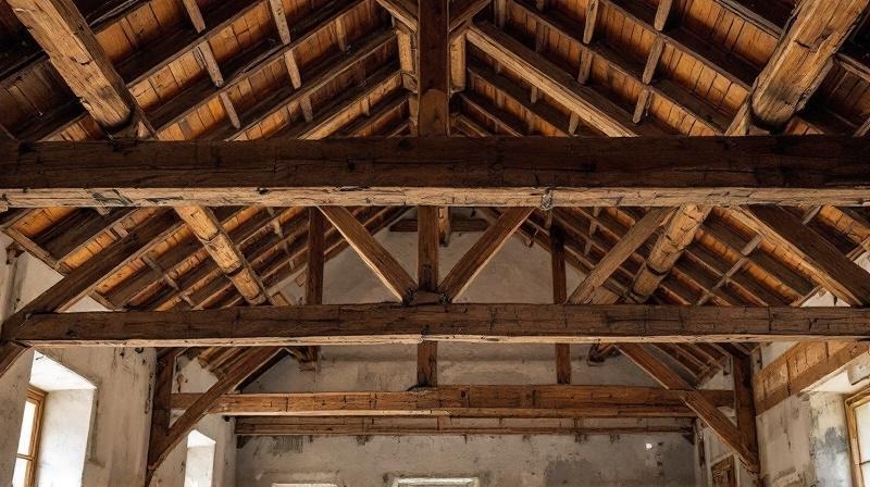 Holzbalkendecke sanieren: Statik und Schallschutz