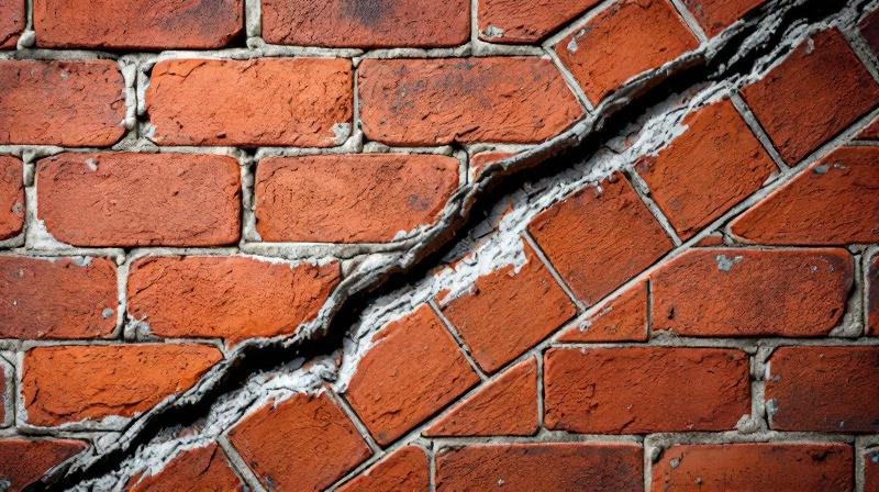Setzungsrisse oder Putzrisse: Wann wird es kritisch?